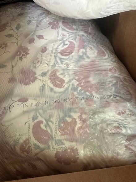 Photo of free Comforter, mattress pad and pillows (Morgan hill) #1