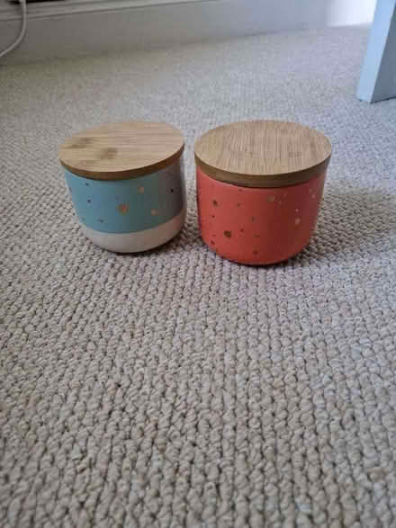 Photo of free 2 x small jars (Haywards Heath RH16) #1