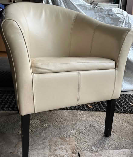 Photo of free Leather Tub chairs (Selby/Cawood) #3
