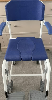 Photo of free Shower/ toilet chair with folding armrests (West Oxfordshire OX29) #1