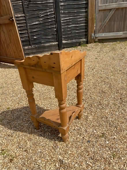 Photo of free Corner bedside table (Hinton Martell, Wimborne) #4
