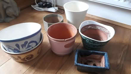 Photo of free Assorted china plant pots (Boston Manor Ealing W13) #2