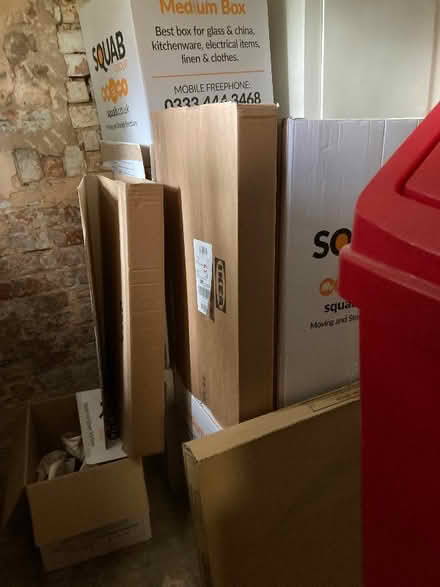 Photo of free Moving / Packing boxes (Royal Leamington Spa CV32) #1