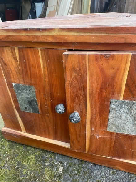 Photo of free Solid wood. Heavy corner TV unit (EH22) #2
