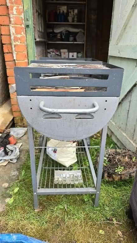 Photo of free 1/2 barrel BBQ (New Bradwell MK13) #2