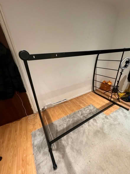 Photo of free Double bed frame with inner woods (Mill Hill) #2