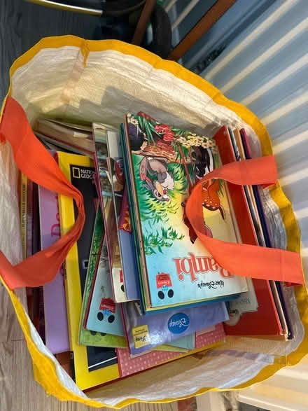 Photo of free Bag full of children’s books (Chessington KT9) #1
