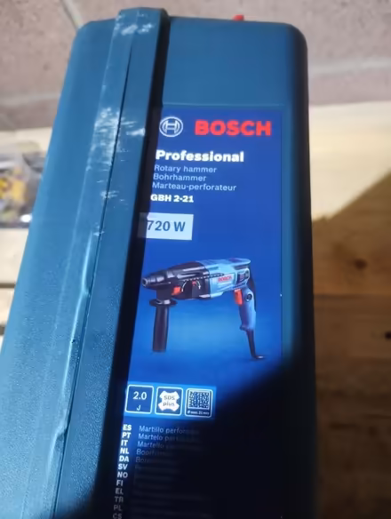 Photo of free Bosch SDS Drill - Box only (Dunkeswell) #3