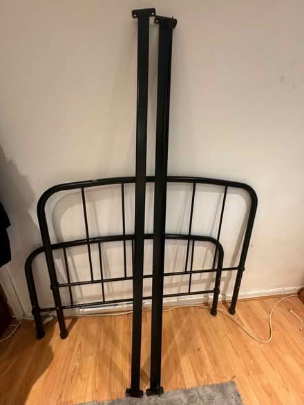 Photo of free Double bed frame with inner woods (Mill Hill) #1