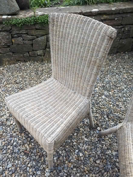 Photo of free 2 or 4 whicker (cane) chairs - good condition (Greystoke CA11) #2