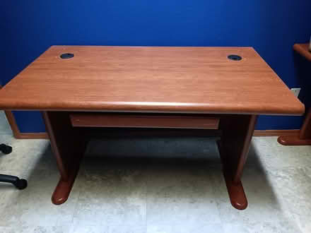 Photo of free Desk w/ center drawer (Off Rich Rd near East Oly PO) #1