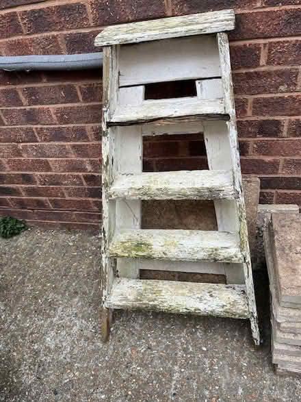 Photo of free Wooden steps for display only (Downswood Near Maidstone) #1