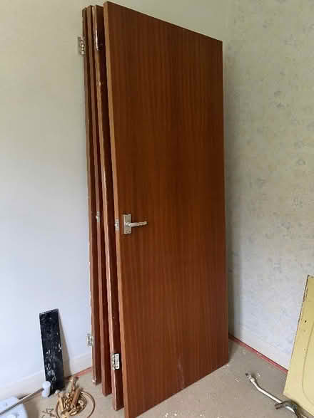 Photo of free Sapele doors. 2 left I can deliver locally (GU14) #1