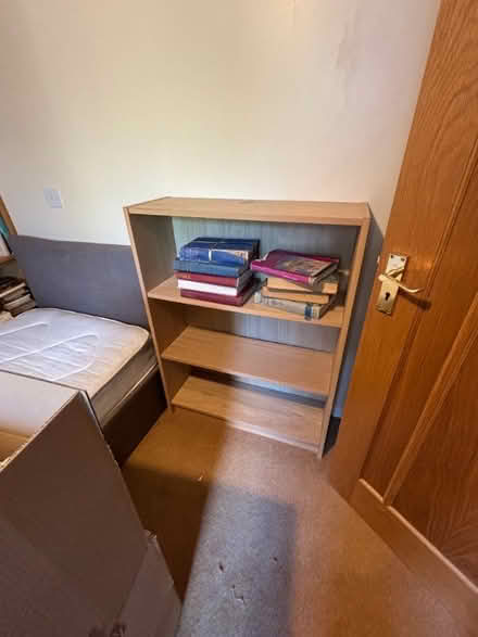 Photo of free Wooden bookcases / shelves (Priston CP) #3