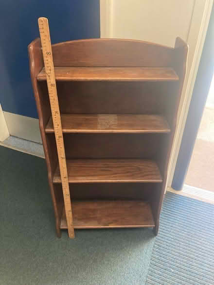 Photo of free Small wooden bookshelf (Canley) #1