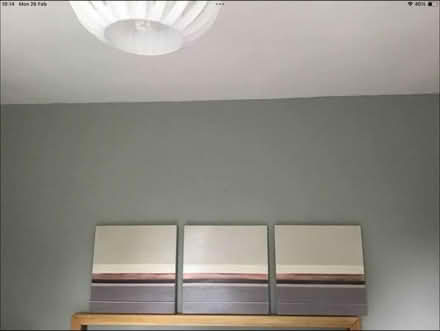 Photo of free Set Of 3 Paintings (Hand Painted- Taupe and Brown) (Papcastle CA13) #1