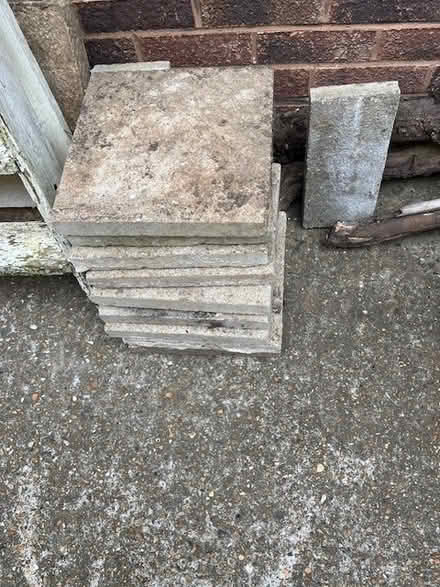 Photo of free 1ft x 1 ft paving slabs (Downswood Near Maidstone) #1