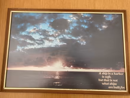Photo of free Poster in frame (Fetcham) #1