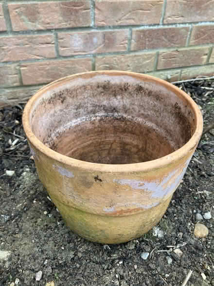 Photo of free Terracotta plant pots x 2 (Thorney, Peterborough) #3