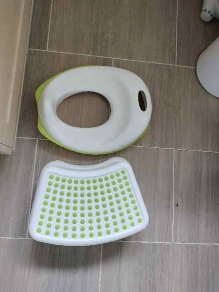 Photo of free Child's toilet seat and step (Caldy Valley CH3) #1