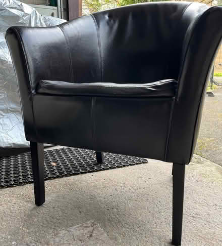 Photo of free Leather Tub chairs (Selby/Cawood) #2