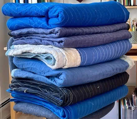 Photo of free Six mover’s blankets (Fair Lawn - near BWay station) #1