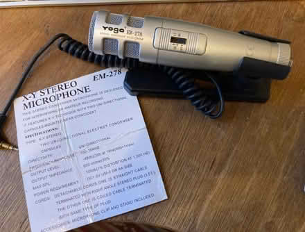 Photo of free Small stereo microphone for interviews etc. (Bishopston BS7) #4