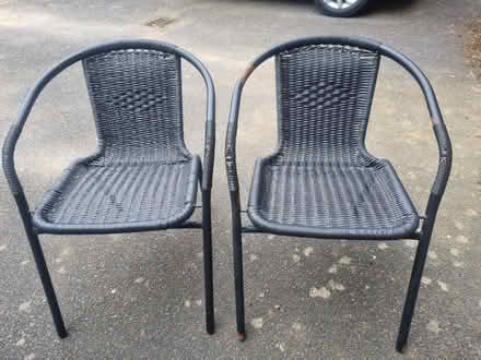 Photo of free 2 garden chairs (Great Leighs CM3) #1