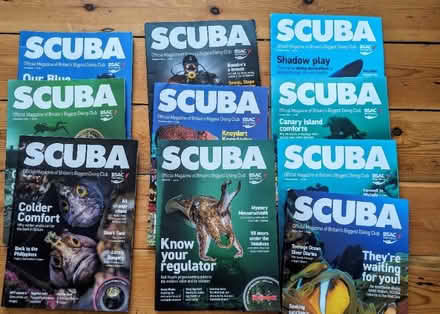 Photo of free SCUBA magazines from 2023 (Aldrington BN3) #1