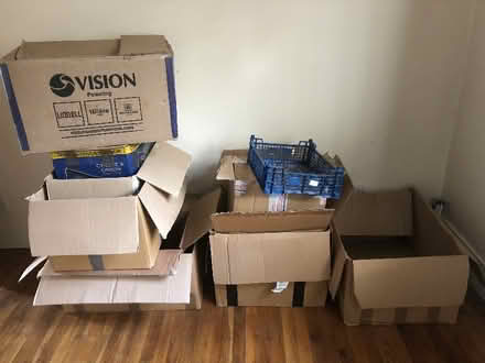 Photo of free Cardboard boxes for moving or storage or whatever (Rottingdean BN2) #1