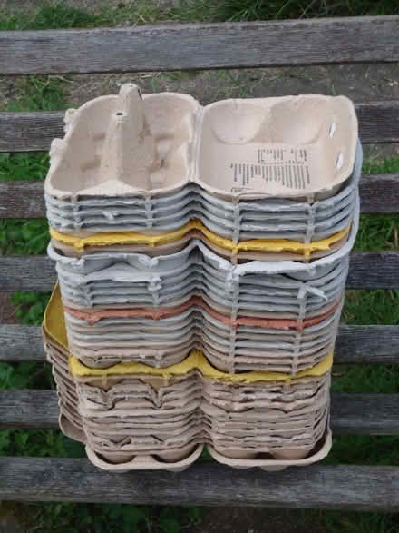 Photo of free Empty, clean egg cartons x 33 (Willingdon BN20) #1