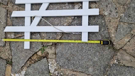 Photo of free White wooden outside gate (Purley) #2