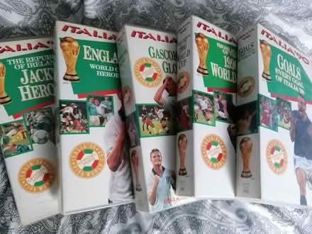 Photo of free World cup 1990 VHS tapes (Blewbury, OX11) #1