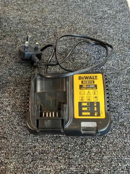 Photo of free DeWalt DCB113 Battery Charger (Colchester CO6) #1