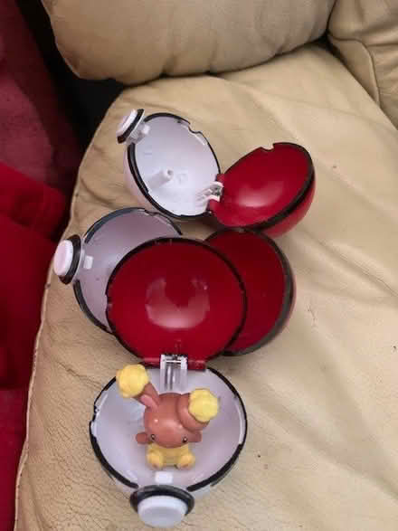 Photo of free Pokemon pokeballs x3 (Dereham Rd area NR2) #1