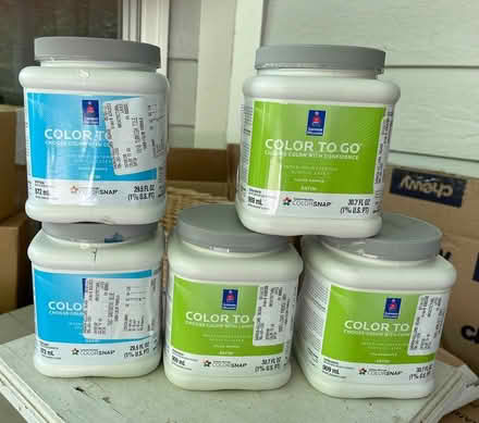 Photo of free Cans of sample paint (North Forsyth County) #1