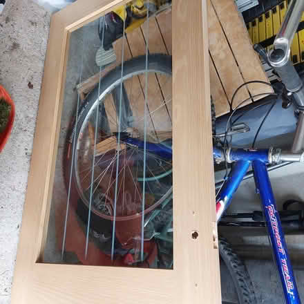 Photo of free Glazed internal wooden door (Wakefield WF1) #3