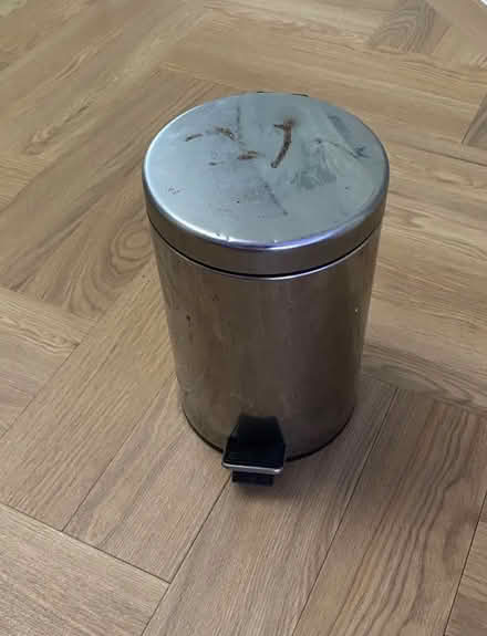 Photo of free Small Chrome Pedal Bin (ME9) #1