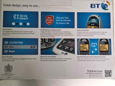 Photo of free Big Button Land Line Phones with answerphone for Elderly (Blackwell RH19) #3