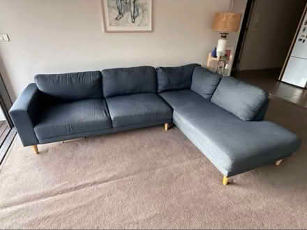 Photo of free Lounge (3 seater) with side chaise (Camperdown)