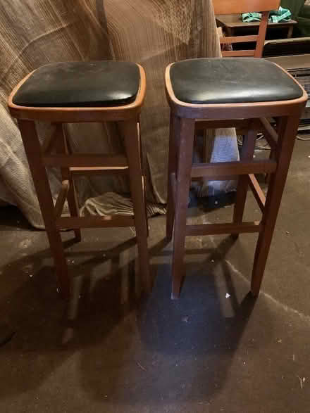 Photo of free 2 x kitchen bar stools (Rusthall TN3) #1