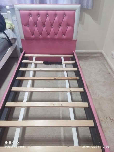 Photo of free Single bed frame (Surbiton KT6) #2