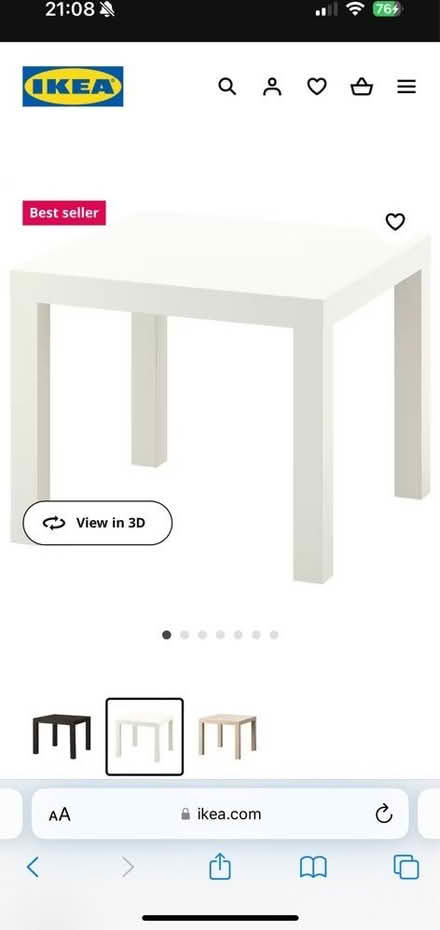 Photo of free IKEA LACK tables (Uptown Oakland) #1