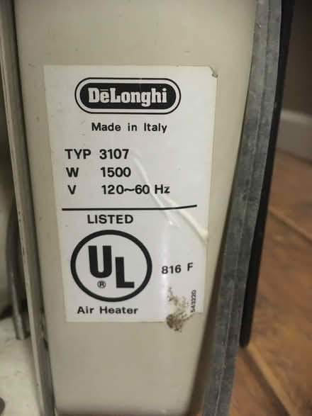 Photo of free heater (Bronx) #2