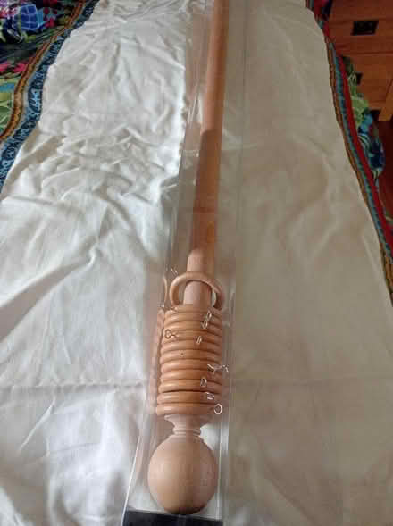 Photo of free Wooden Curtain Role (YO25 (YO25 (Fridaythorpe)) #1