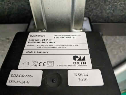 Photo of free Large standing desk - not working (Scotby near Carlisle) #2