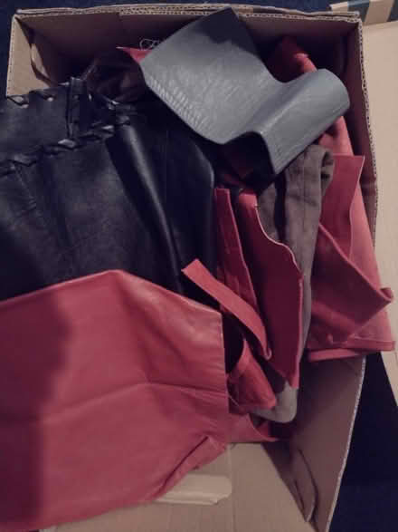 Photo of free Leather And Suede For Upcycling (CT14) #1
