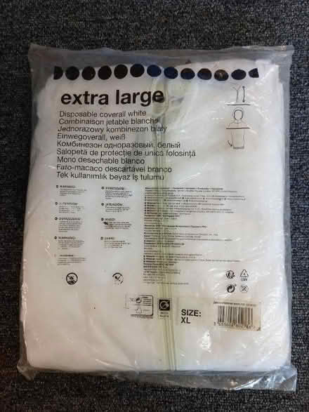 Photo of free White Disposable Coveralls XL (Colchester CO6) #1