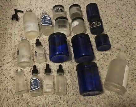 Photo of free Glass cosmetic containers (Hyde Park) #1