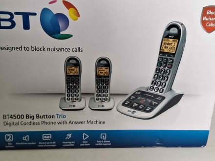 Photo of free Big Button Land Line Phones with answerphone for Elderly (Blackwell RH19) #2